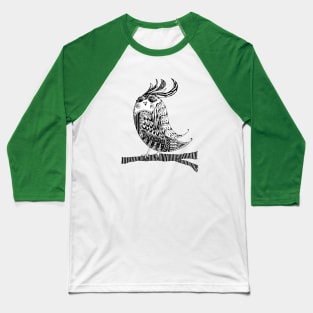 Mama Bird Baseball T-Shirt